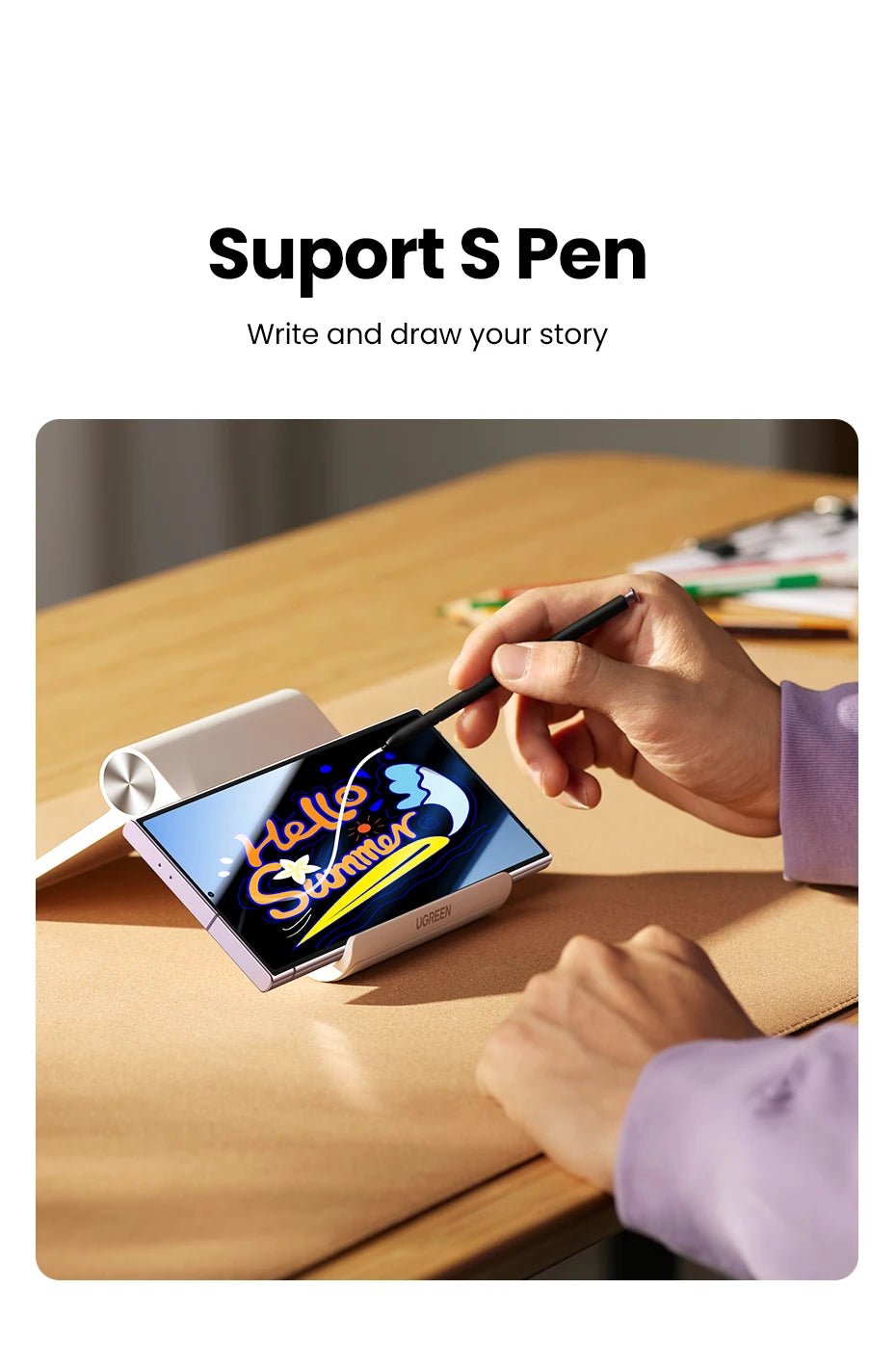 UGREEN 2PCS Screen Protector for Samsung Galaxy S25 Ultra 2025 Glass Film for Samsung S24 S25 Ultra S25Ultra Protective Films HD