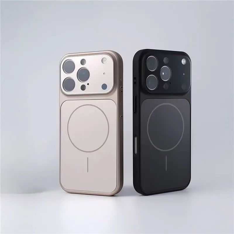 Original AG Nano Frosted Magsafe Phone Case For iPhone 17 Air 16 15 14 13 17 Pro Max Magnetic Wireless Charge  Protective cover