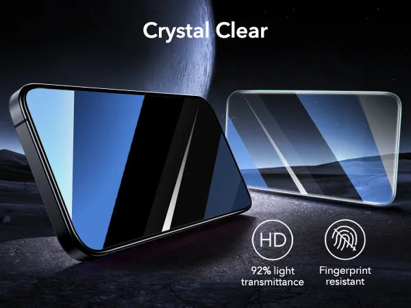 ESR 3 Pack Privacy Screen Protector for iPhone 15/14/16 Pro Max Military Grade Anti-spy Tempered Glass Film iPhone 16e/16 Plus