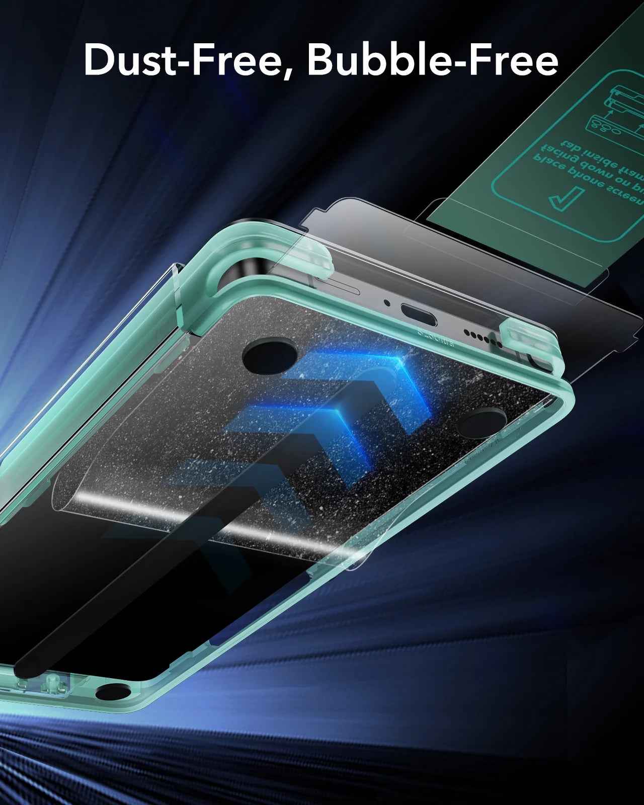 ESR for Samsung S25 Ultra Screen Protector 3pcs HD Tempered Glass Film with Easy Installation Frame for Galaxy S25 Ultra