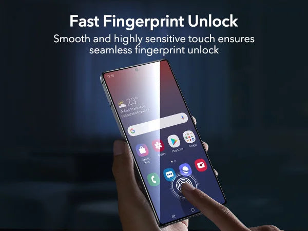 ESR for Samsung S25 Ultra Screen Protector 3pcs HD Tempered Glass Film with Easy Installation Frame for Galaxy S25 Ultra