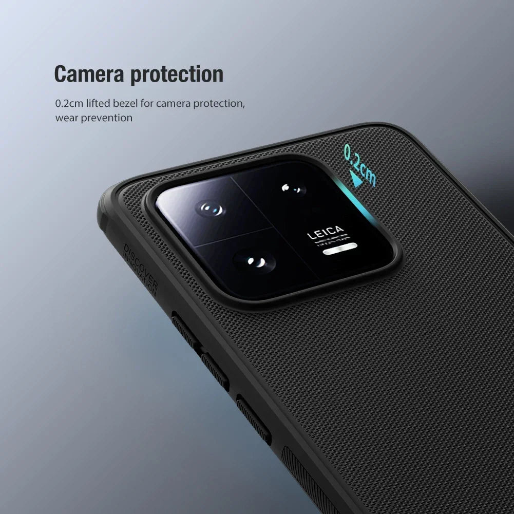 Nillkin for Xiaomi 13 Pro / 13,Frosted Shield Pro Phone Case PC+TPU Hard Protection Back Cover