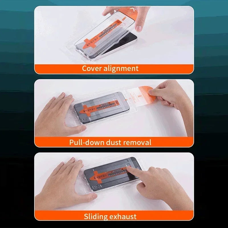 2Pcs HD Tempered Glass For Nothing Phone 1 /2/ 3a 2A Pro Screen Protector Add Dust-Proof Easy Installation Tool Protective Film