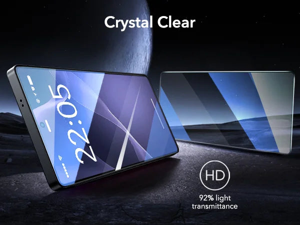 ESR for Samsung S25 Ultra Screen Protector 3pcs HD Tempered Glass Film with Easy Installation Frame for Galaxy S25 Ultra