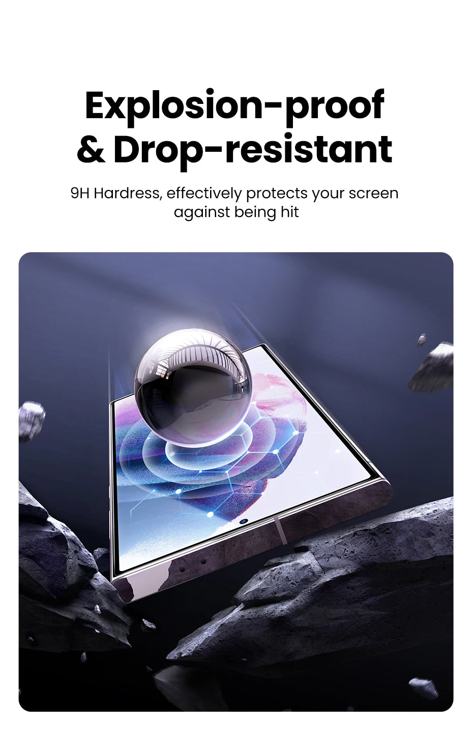 UGREEN 2PCS Screen Protector for Samsung Galaxy S25 Ultra 2025 Glass Film for Samsung S24 S25 Ultra S25Ultra Protective Films HD