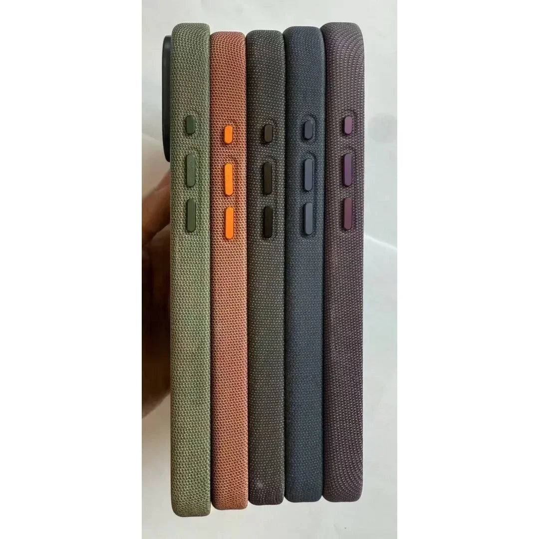 Original Apple Magsafe Techwoven Magnetic Case For iPhone 17 Pro Max 17 Air Cases Wireless Charging Full Protect Logo Cover