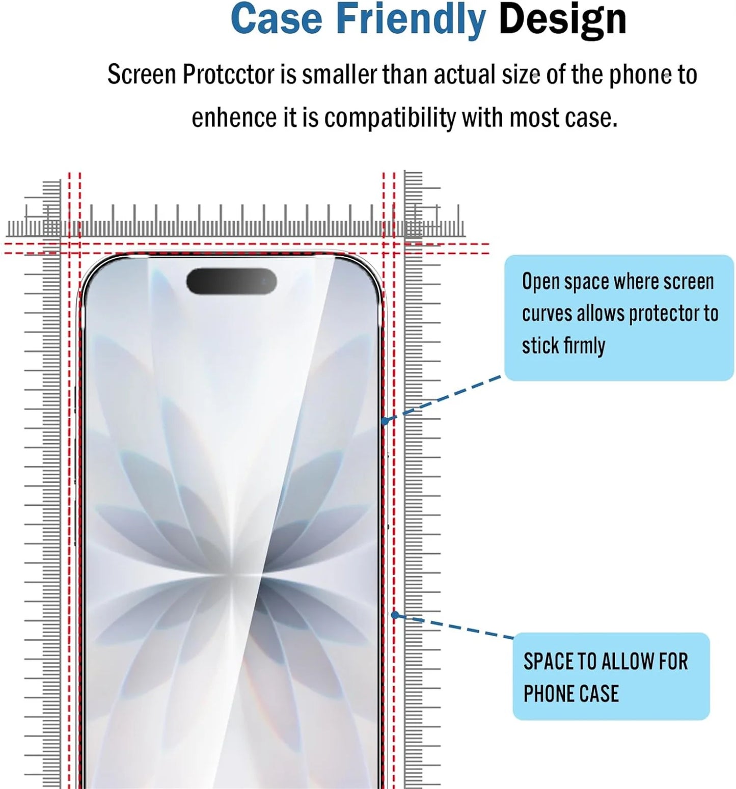 4Pcs Screen Protector for IPhone 17 11 12 13 14 15 16 Pro Max Tempered Glass for IPhone X XR XS MAX 16e 17Air 14 15 16Plus Glass