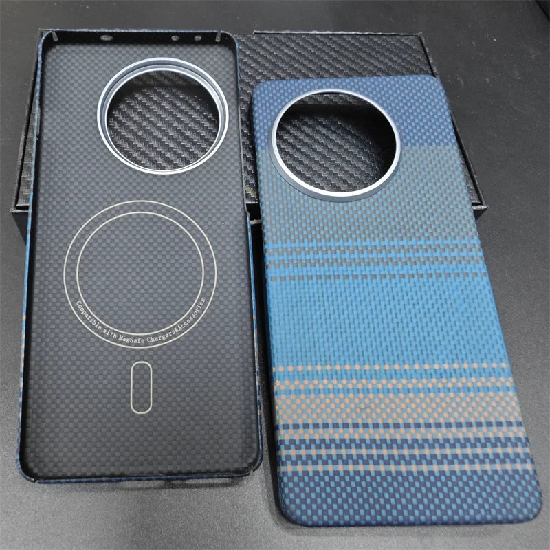 Carbon Fiber Case For OnePlus 13R Pro /13R /ACE5 / ACE 5Pro Aramid Fiber Cover Protective Cover Ultra-thin Hard Shell