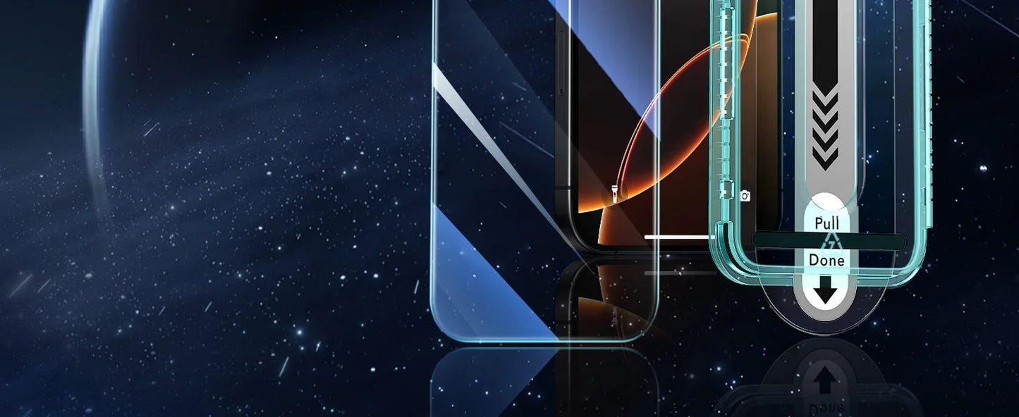 ESR 3 Pack for iPhone 16/15/14/13 Pro Max Screen Protector Full Cover Anti-Peek HD Tempered Glass Screen Film For iphone 16 Plus