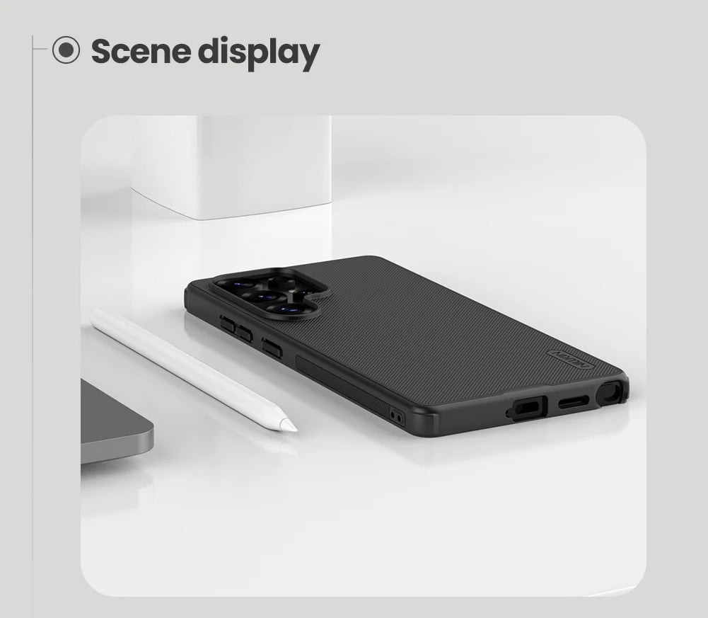 Nillkin For Samsung Galaxy S25 Ultra S25+ S25 Plus S24 Ultra S23 Ultra Series Frosted Shield Pro Phone Protection Back Case