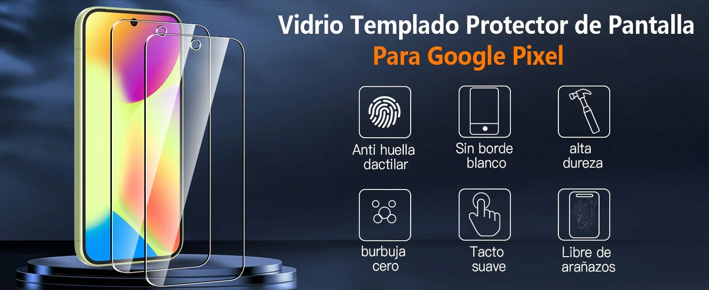 9H Screen Protector for Google Pixel 9 10 Pro XL Tempered Glass Pixel 10 Pro Phone Film Pixel 9 Pro XL Fingerprint Unlock Hd Glass