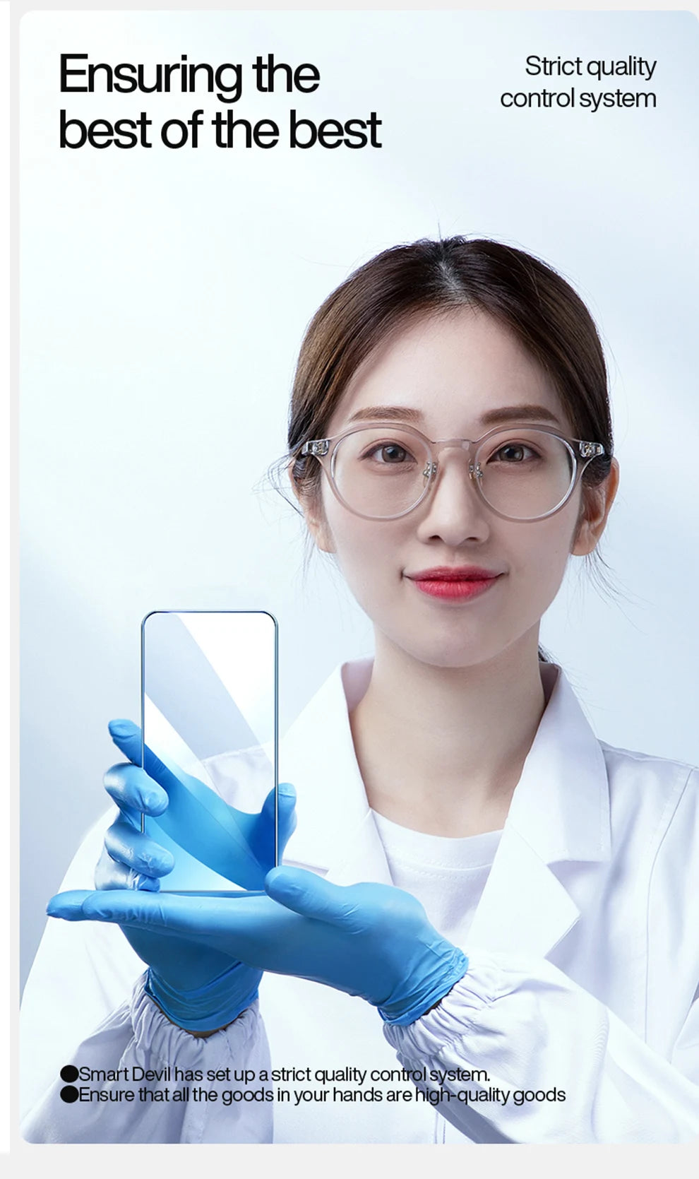 SmartDevil Dust-free Tempered Glass Film for Samsung S25 Ultra HD Clear Screen Protector for Samsung S25 S24 Anti-fingerprint