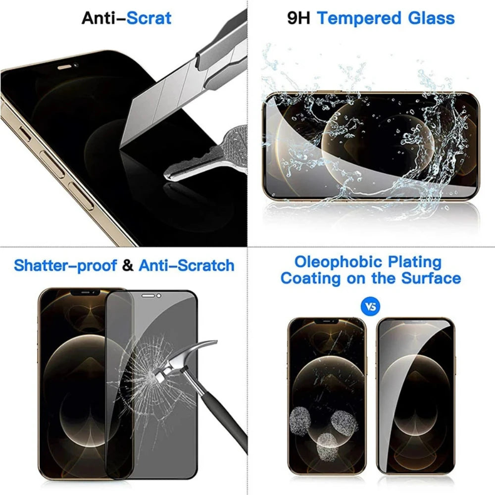 Privacy Screen Protectors For Huawei P40 Lite P30 P20 Pro Mate 30 20 Lite Honor X8 50 10i 9X 8X Y5 Y7A Prime 2019 Anti-Spy Glass