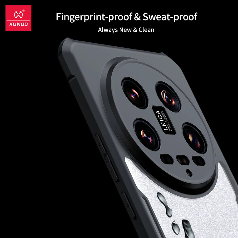 Xundd For Xiaomi 14 Ultra Case For Xiaomi Mi 14 Pro Phone Cases Transparent Back Cover Luxury Shockproof Bumper Protective Cases