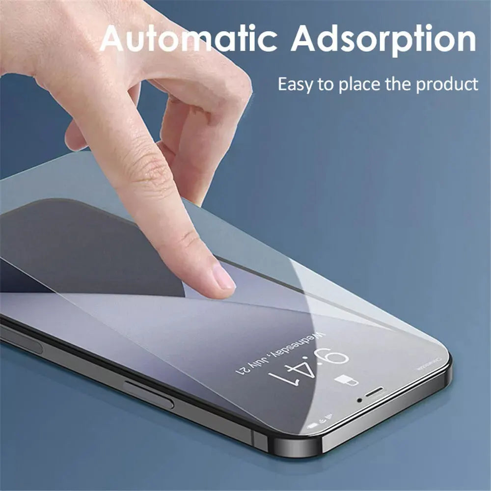 For iPhone 17 Pro Max Matte Screen Protectors For iPhone 17 Air 15 14 13 12 11 16 Pro Max Plus XS X XR 4PCS Tempered Glasses