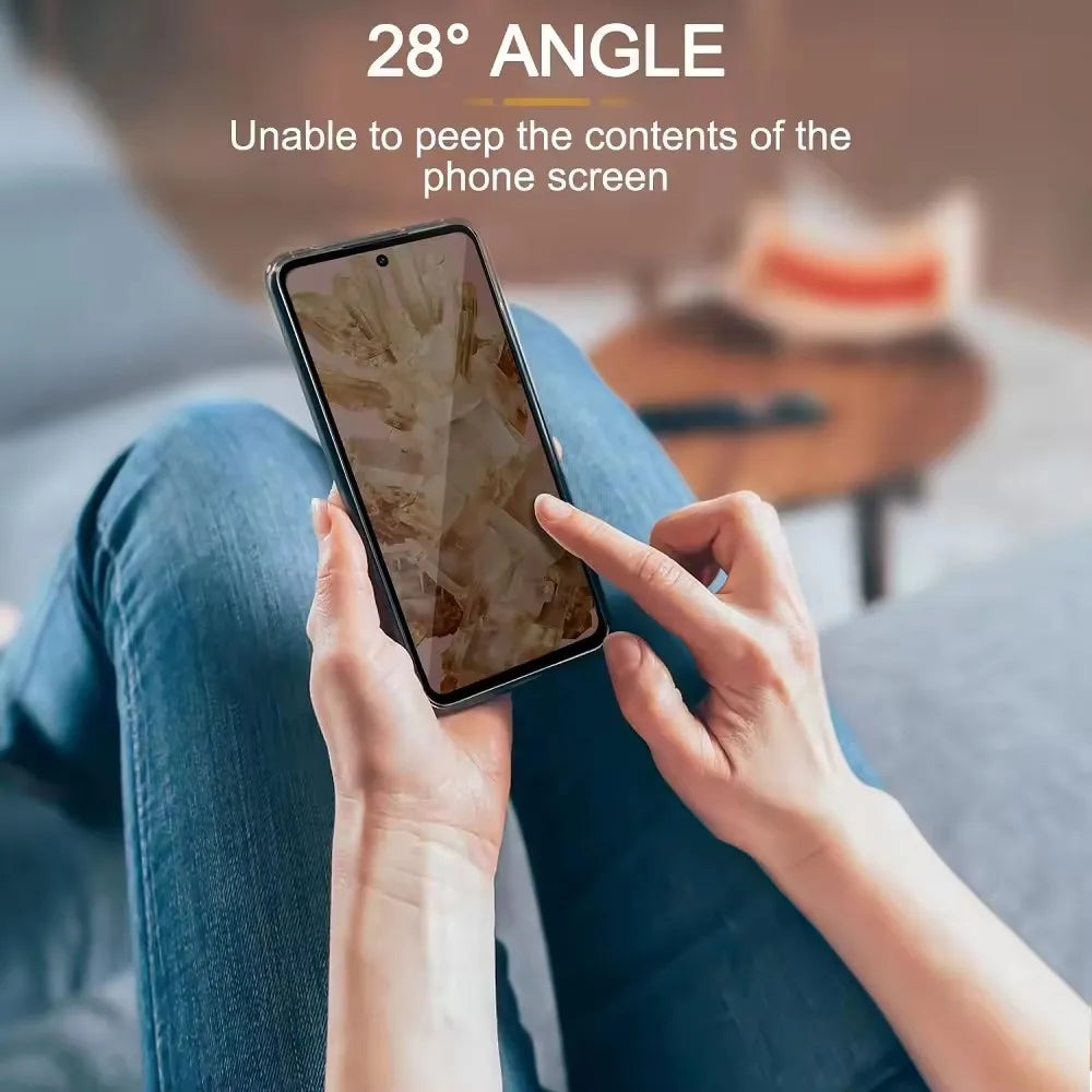 1-3Pcs Privacy Tempered Glass Screen Protector for OPPO Realme V3 4G V3 A55 A57 A58 A58X A77 A78 5G Anti-Spy