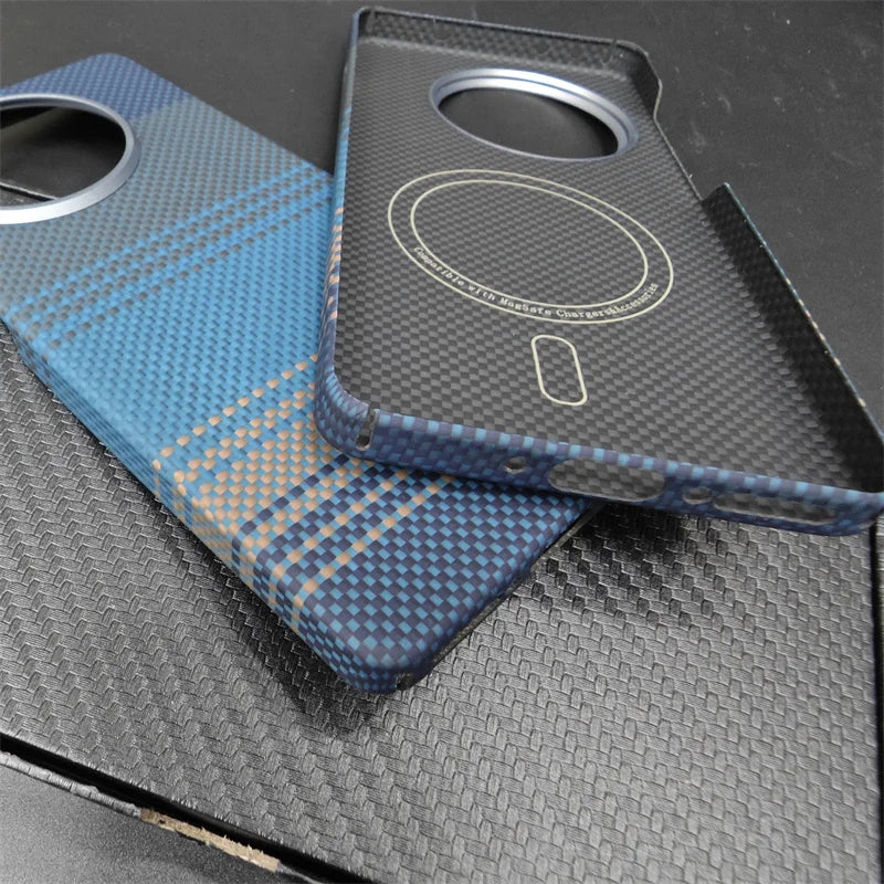 Carbon Fiber Case For OnePlus 13R Pro /13R /ACE5 / ACE 5Pro Aramid Fiber Cover Protective Cover Ultra-thin Hard Shell