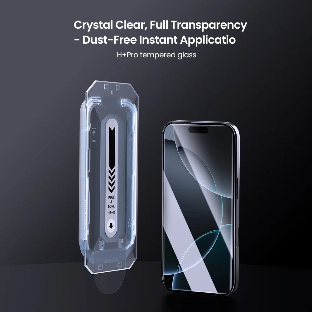 For iPhone 17 Pro Max 17 Air 16 Nillkin Glass 2.5D H+ Pro Ultra-Thin with Dust Free Box HD Tempered Glass HD Screen Protector