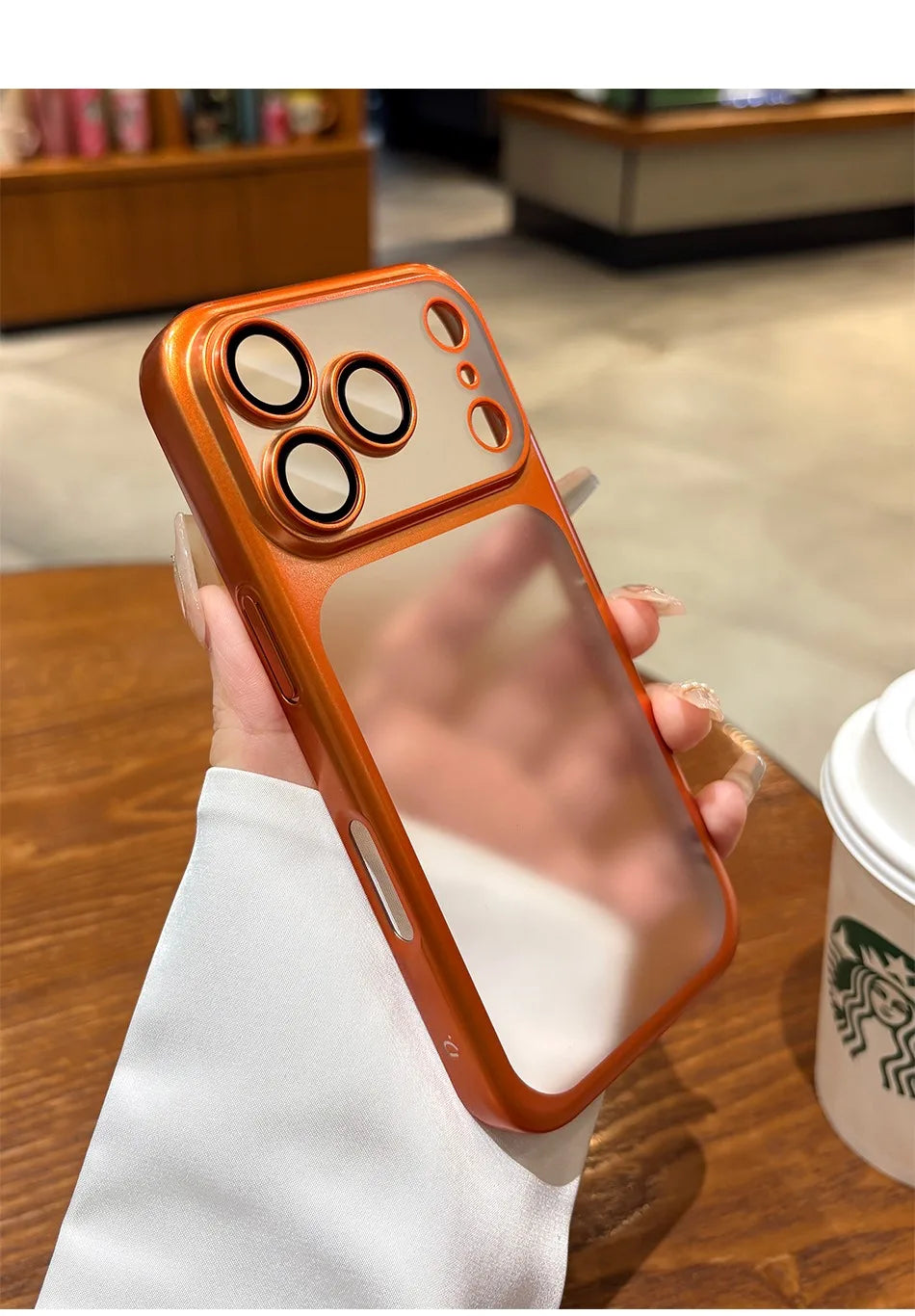 for iPhone 17Pro Plating Hard PC Matte Business Case for iPhone 17 Pro Max Air ProMax Camera Film Protection Ultra Slim Cover