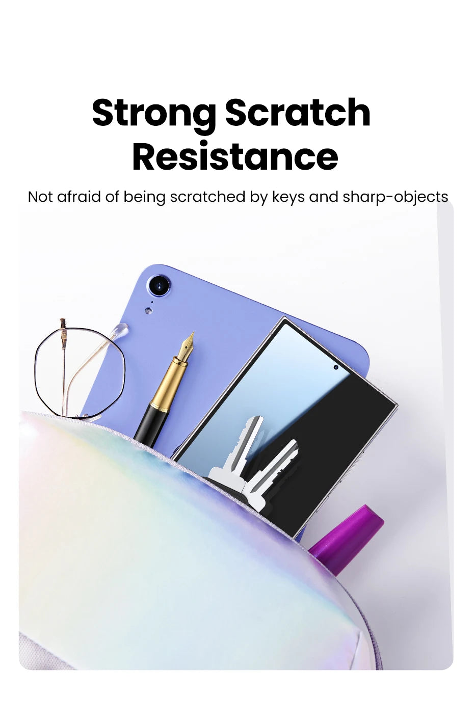 UGREEN 2PCS Screen Protector for Samsung Galaxy S25 Ultra 2025 Glass Film for Samsung S24 S25 Ultra S25Ultra Protective Films HD