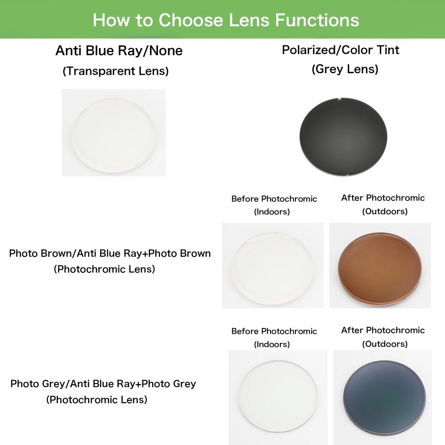 BLUEMOKY Men Alloy Prescription Eyeglasses Women Metal Square Glasses Anti-Blu- Light Myopia/Hyperopia/Progressive Eyewear