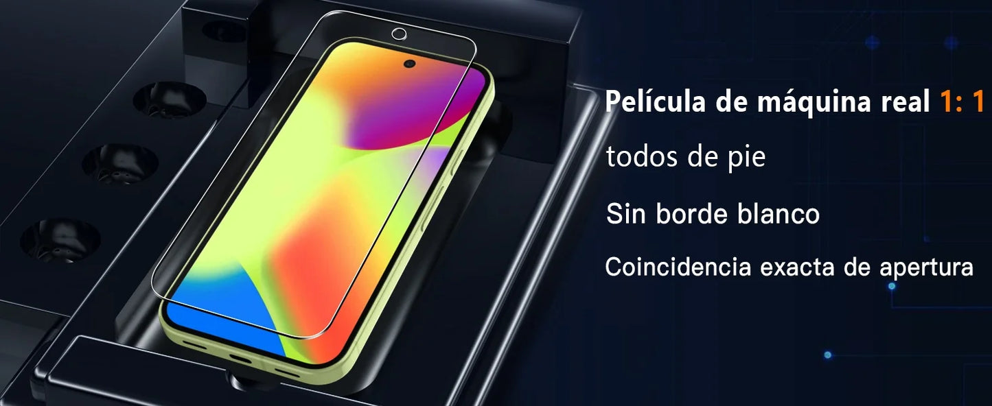 9H Screen Protector for Google Pixel 9 10 Pro XL Tempered Glass Pixel 10 Pro Phone Film Pixel 9 Pro XL Fingerprint Unlock Hd Glass