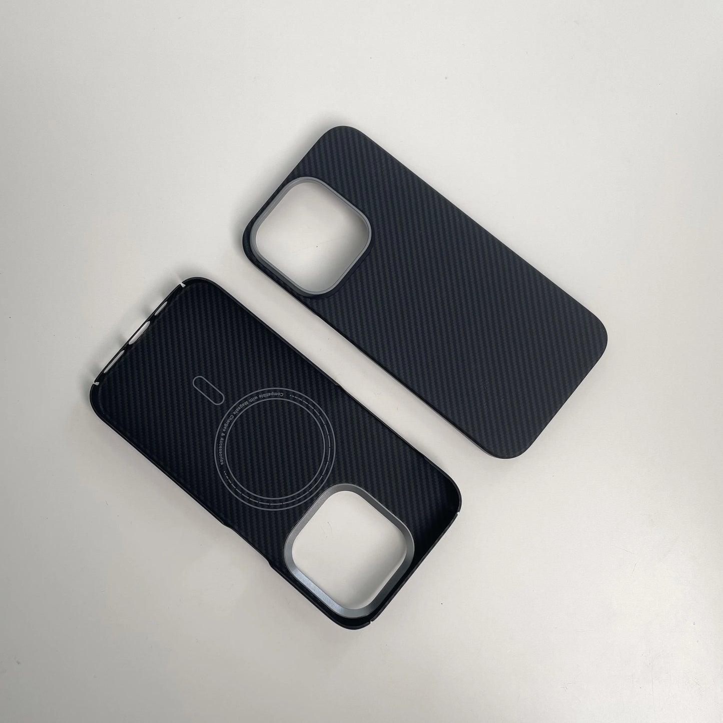 Aramid Carbon Fiber Magnetic Case for iPhone 16 17 Pro Max Cases Kevlar Fiber Cover for 16 Pro 15 Pro Max Aramid Carbon Funda