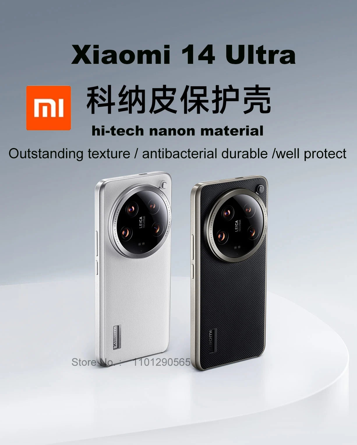 Original Xiaomi 14 Ultra Case Camera Protect Frosted Shield PC & Leather Hard Back Cover For Xiaomi Mi 14 Ultra Case