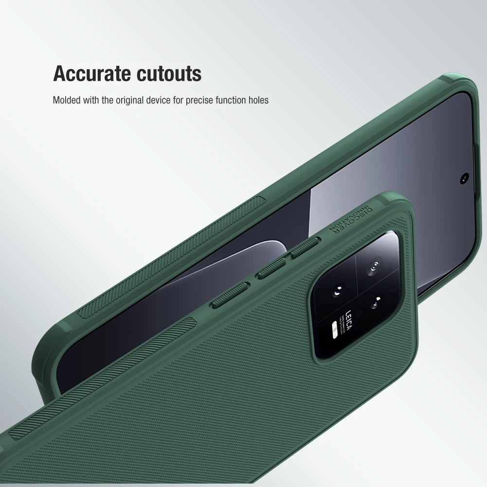 Nillkin for Xiaomi 13 Pro / 13,Frosted Shield Pro Phone Case PC+TPU Hard Protection Back Cover