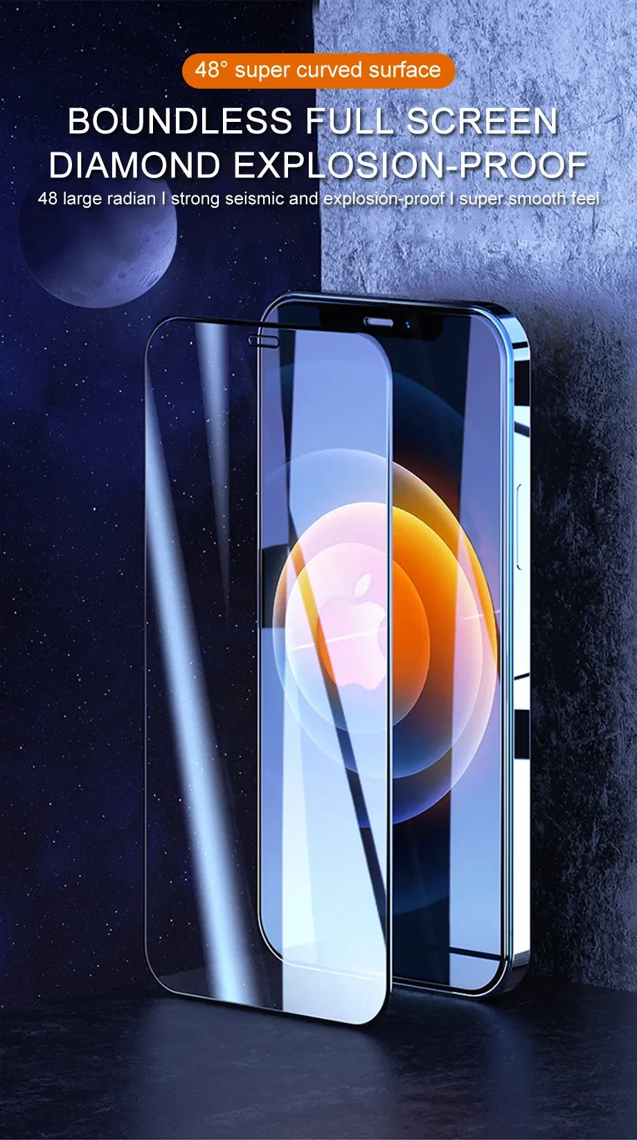 3PCS 30D Tempered Glass Screen Protector for IPhone 17 Air 13 14 11 15 16 Pro Max Plus 12 Mini XS XR X Film Protective Cover