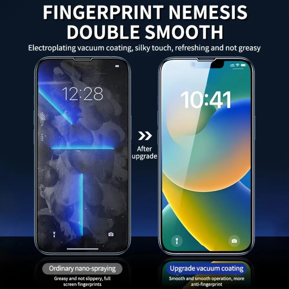 3Pcs Ultra Clear Tempered Glass For iPhone 17 16 14 15 Pro Max 15 14 Plus Screen Protector For iPhone 11 12 13 Pro 16e XR XS Max