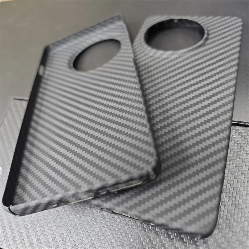 Carbon Fiber Case For OnePlus 13R Pro /13R /ACE5 / ACE 5Pro Aramid Fiber Cover Protective Cover Ultra-thin Hard Shell