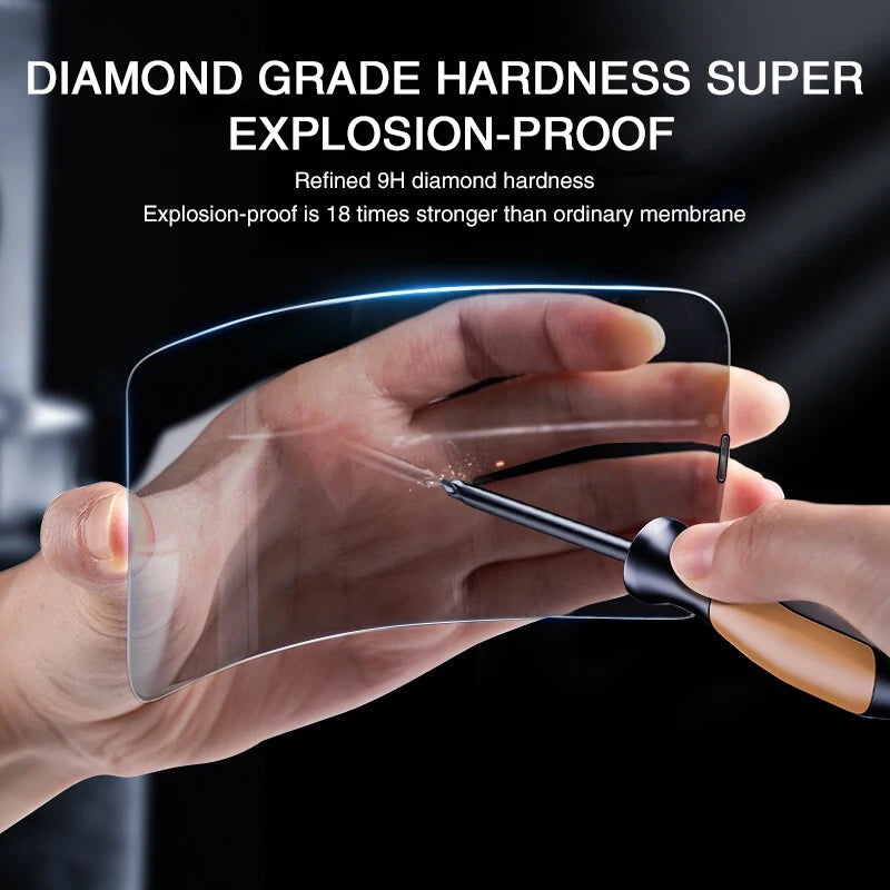 4Pcs Full Cover Anti Spy Screen Glass Protector Film For  iPhone 17 16 15 Pro Max 13 12 11 Pro Plus Tempered Glass Privacy