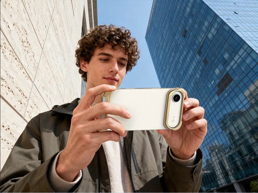 Arc Case Luxury Aluminum Metal Bumper Phone Pulse Case For IPhone 17 Pro Max 17 Air Pro Unique Design High-strength Phone Cover