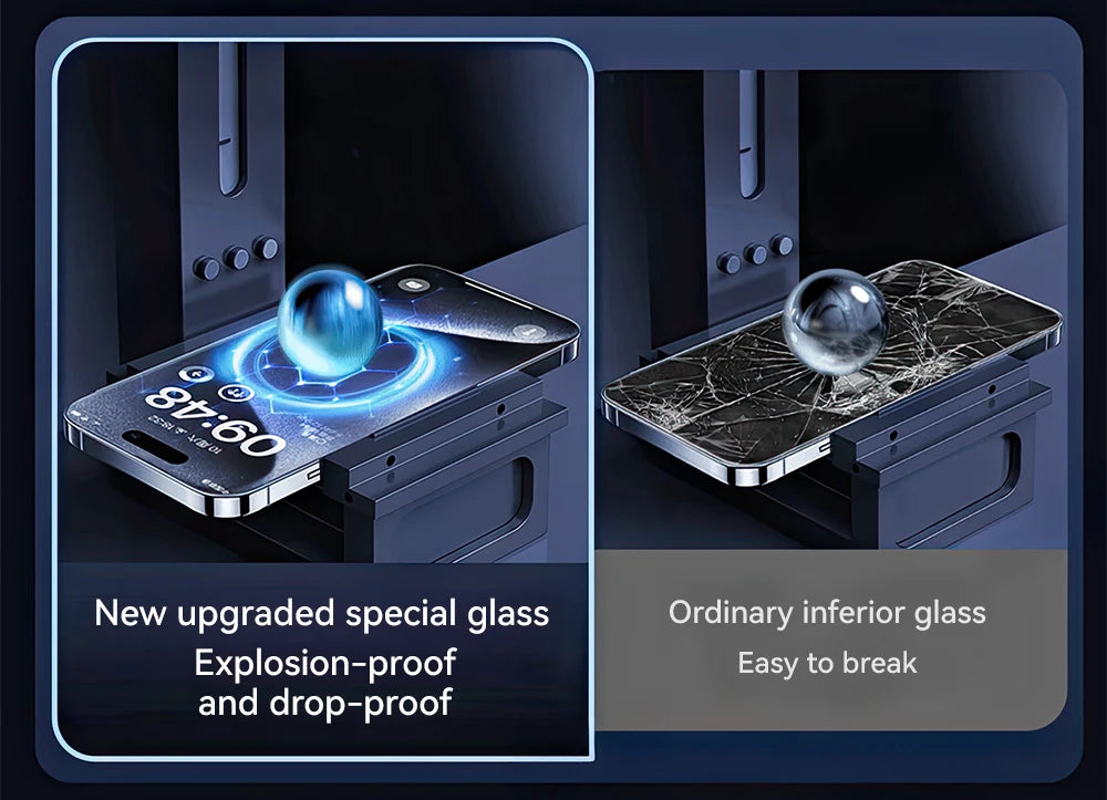 Joyroom 1/2PCS For iPhone 17 Pro Max Anti-Spy Glass Privacy Screen Protector Glass For iPhone 17 Pro 17 Air Tempered Glass Film