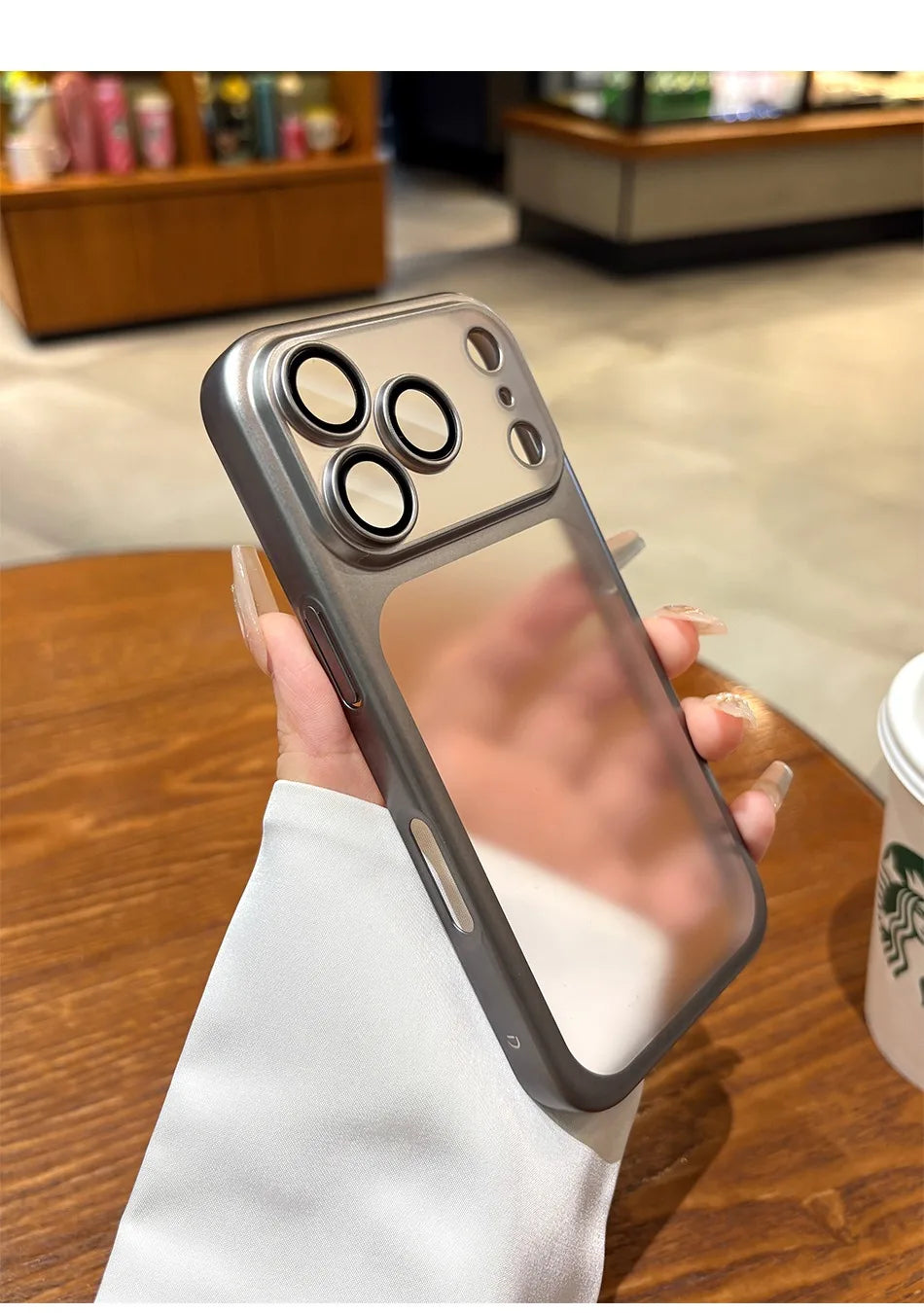 for iPhone 17Pro Plating Hard PC Matte Business Case for iPhone 17 Pro Max Air ProMax Camera Film Protection Ultra Slim Cover