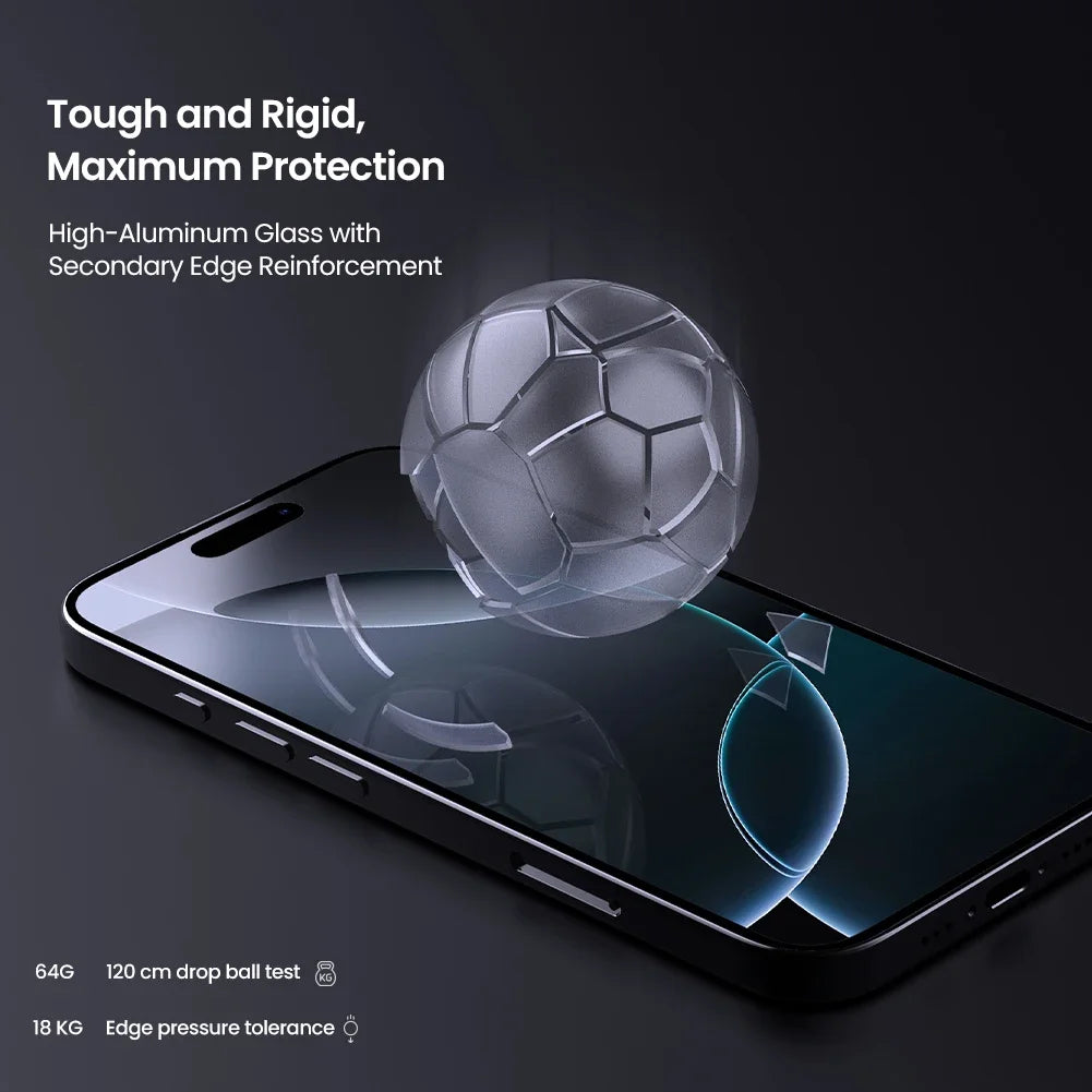 For iPhone 17 Pro Max 17 Air 16 Nillkin Glass 2.5D H+ Pro Ultra-Thin with Dust Free Box HD Tempered Glass HD Screen Protector