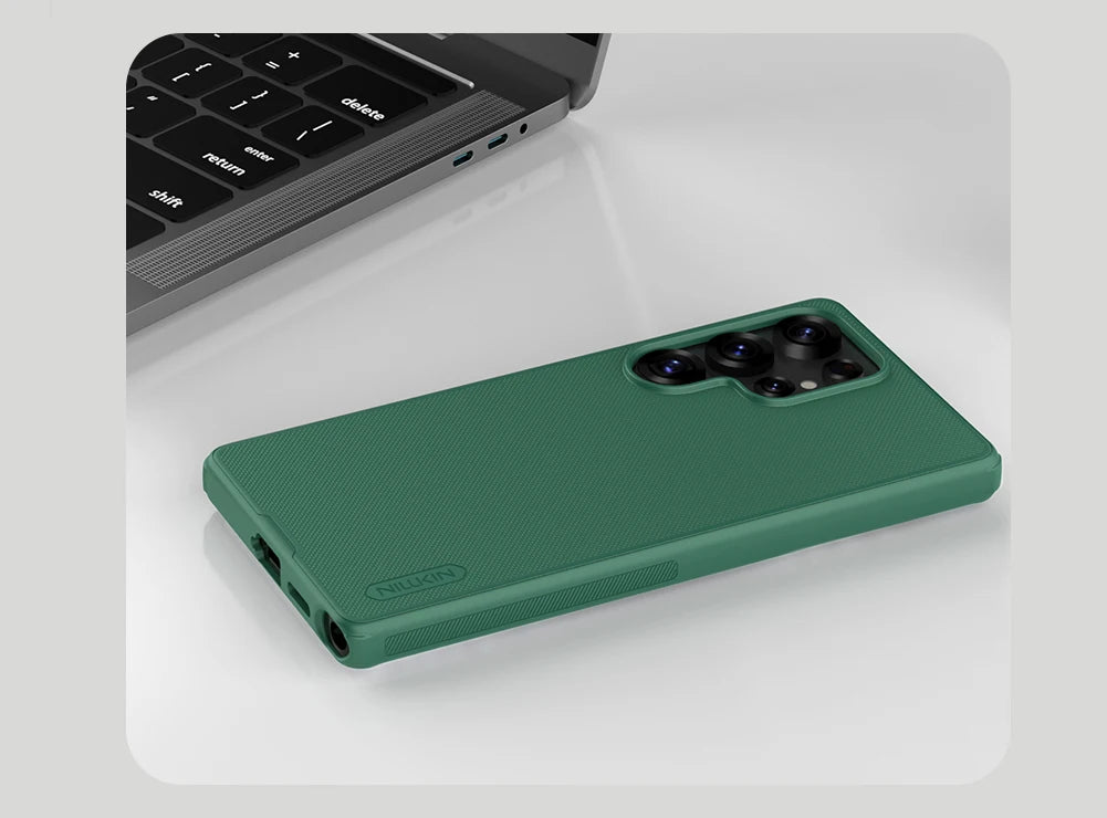 Nillkin For Samsung Galaxy S25 Ultra S25+ S25 Plus S24 Ultra S23 Ultra Series Frosted Shield Pro Phone Protection Back Case