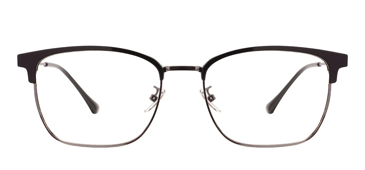 Large Fashion Browline Eyeglasses TR90 Light Vintage Rectangle Eyewear Men Women Square Spectacles Frame For Prescription Lenses