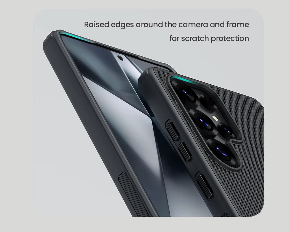 Nillkin For Samsung Galaxy S25 Ultra S25+ S25 Plus S24 Ultra S23 Ultra Series Frosted Shield Pro Phone Protection Back Case