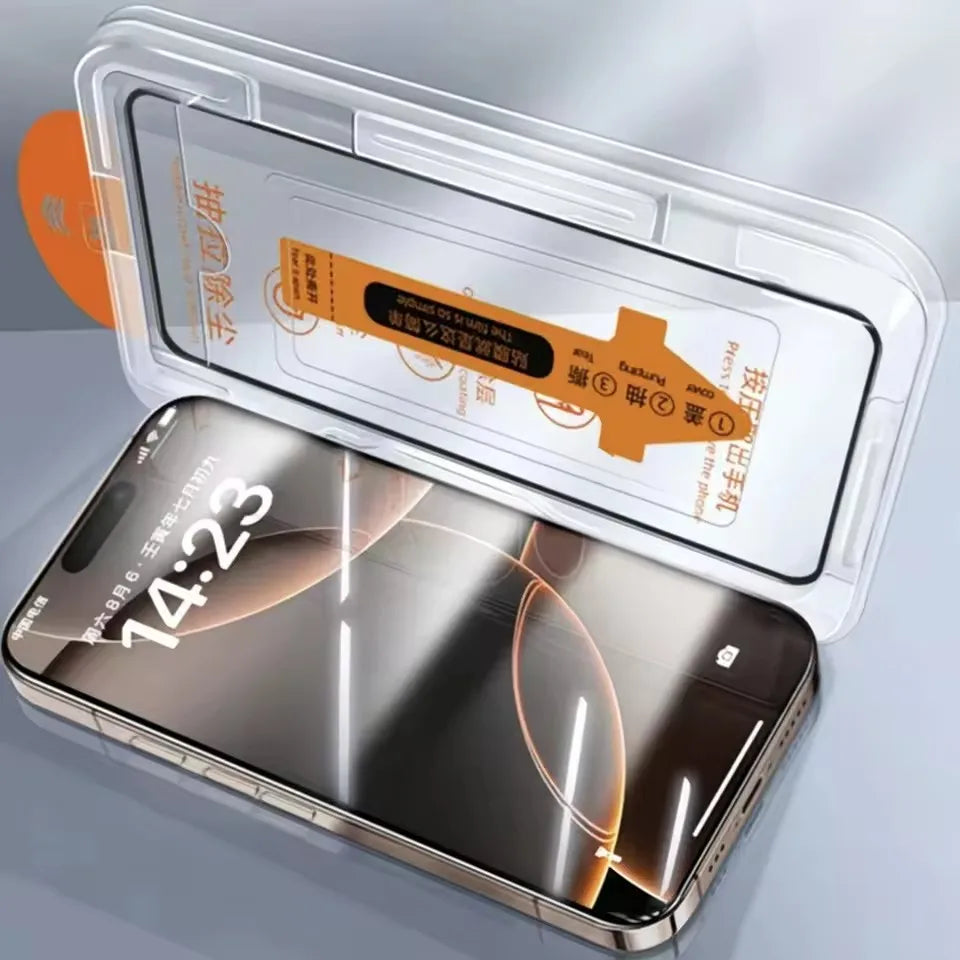 1/2/3Pack Dust Free Easy Installation Screen Protector for iPhone 17 Pro Max/17 Pro/17 Air HD Tempered Glass Anti-scratch Films