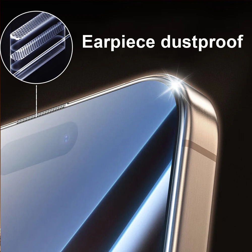 5/3/1Pcs HD Premium Tempered Glass Film For iPhone 17 Pro Max/17 Pro/17 Air 3D Full Cover 8K Screen Protector Anti-scratch Film