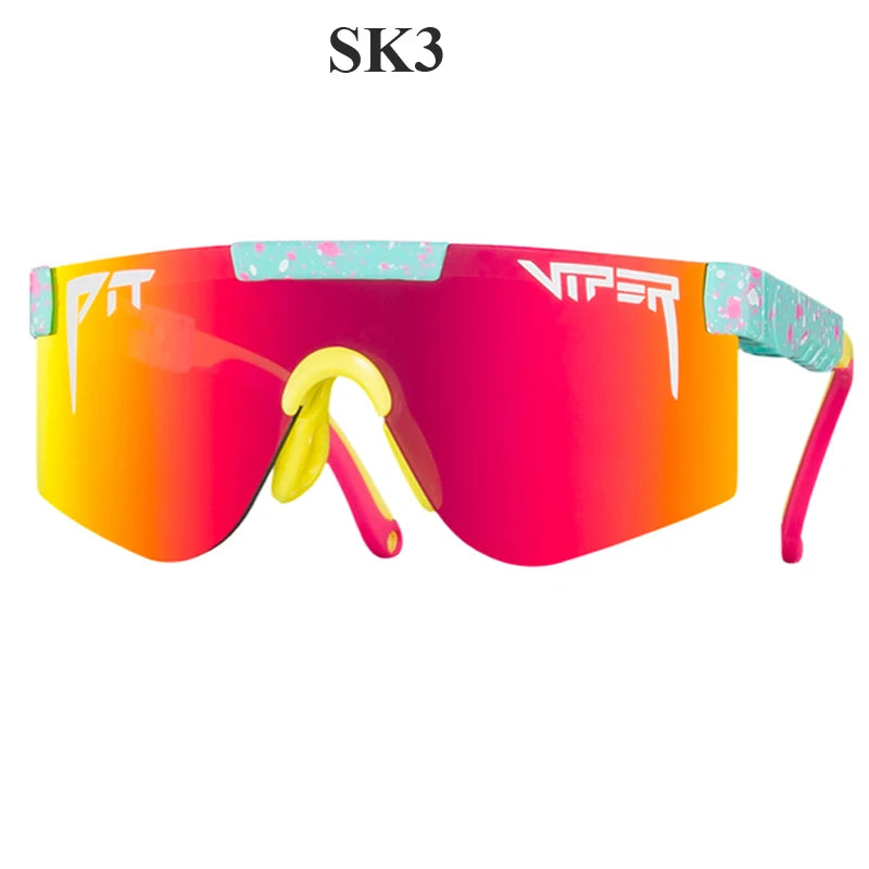 Youth Sunglasses Boys Girls Kids Pit Viper Sun Glasses Small head Adult Men Women Eyewear Outdoor Cycling Driving Shades Sport