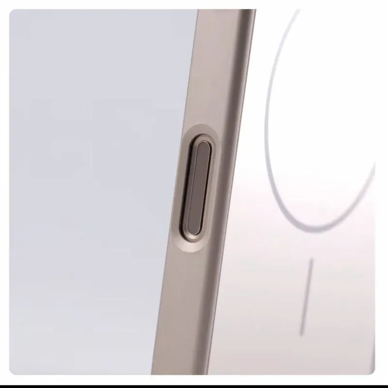 Original AG Nano Frosted Magsafe Phone Case For iPhone 17 Air 16 15 14 13 17 Pro Max Magnetic Wireless Charge  Protective cover