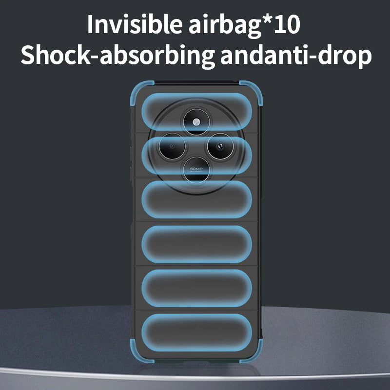 Soft Case For Xiaomi Redmi Note 14 Pro 4G 5G 14Pro Plus Redmy 14C A3 Shockproof Silicone Protect Phone Cover for Poco C75 X7Pro