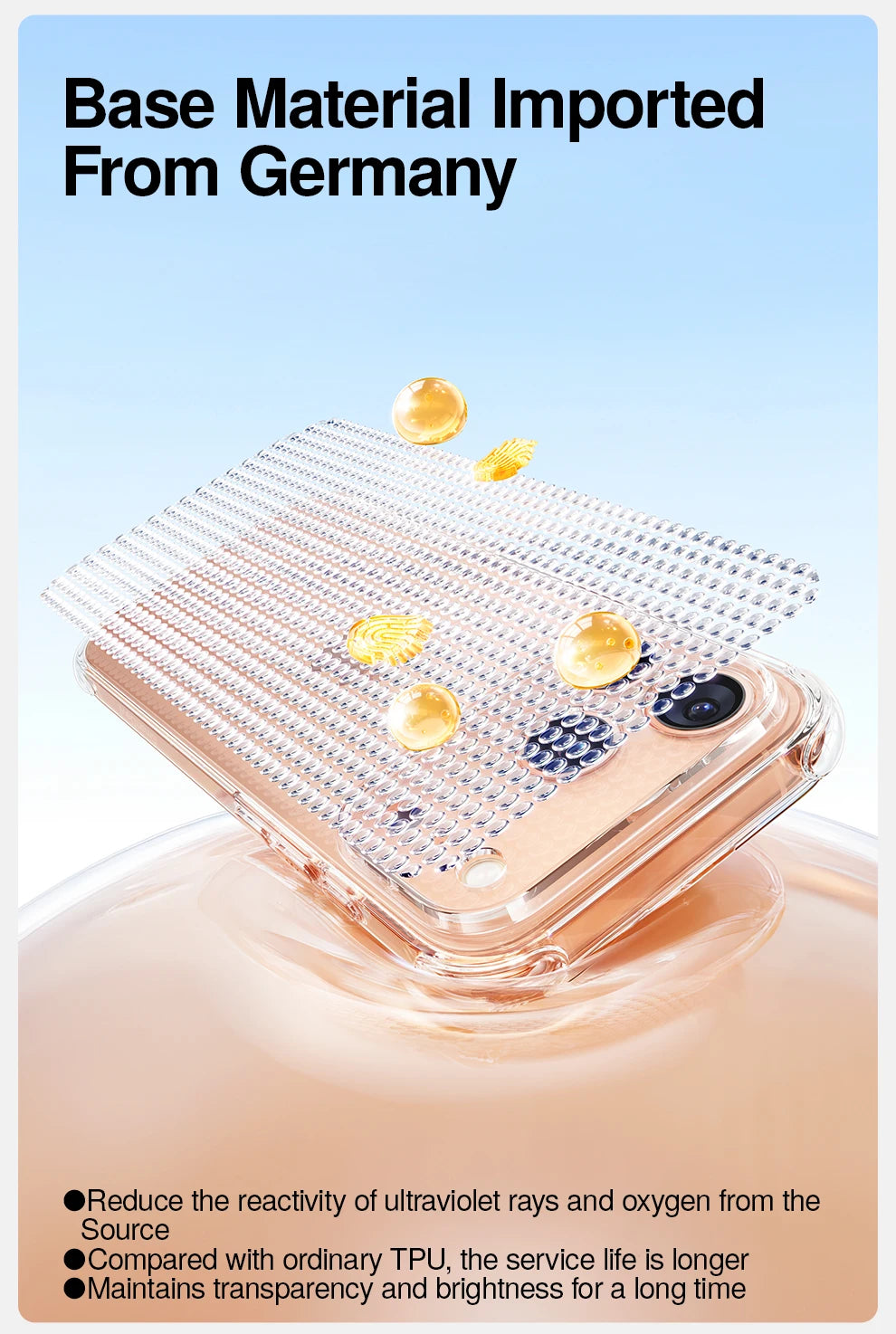 SmartDevil Transparent Phone Case for iPhone 17 Pro Max 17 Pro 16 Soft Back Cover Airbag Shell for iPhone Air Anti-drop