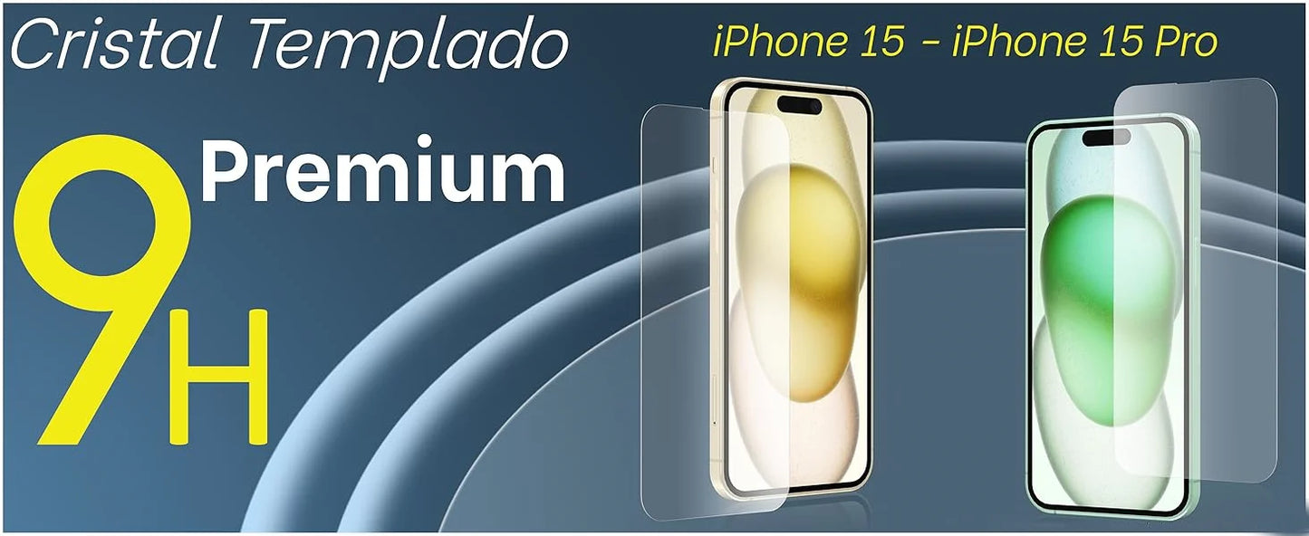 Clear Glass Film For iPhone 15 16 17 Pro Max Screen Protector For iPhone 11 12 13 14 15 Pro Tempered Glass iPhone13 Mini 16 Plus