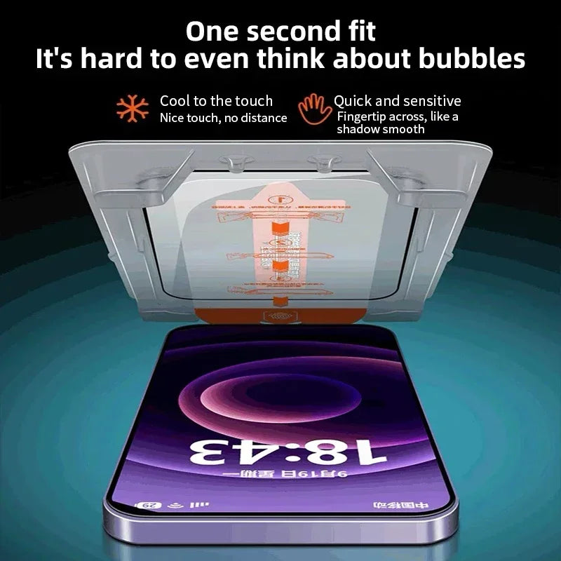 2Pcs HD Tempered Glass For Nothing Phone 1 /2/ 3a 2A Pro Screen Protector Add Dust-Proof Easy Installation Tool Protective Film