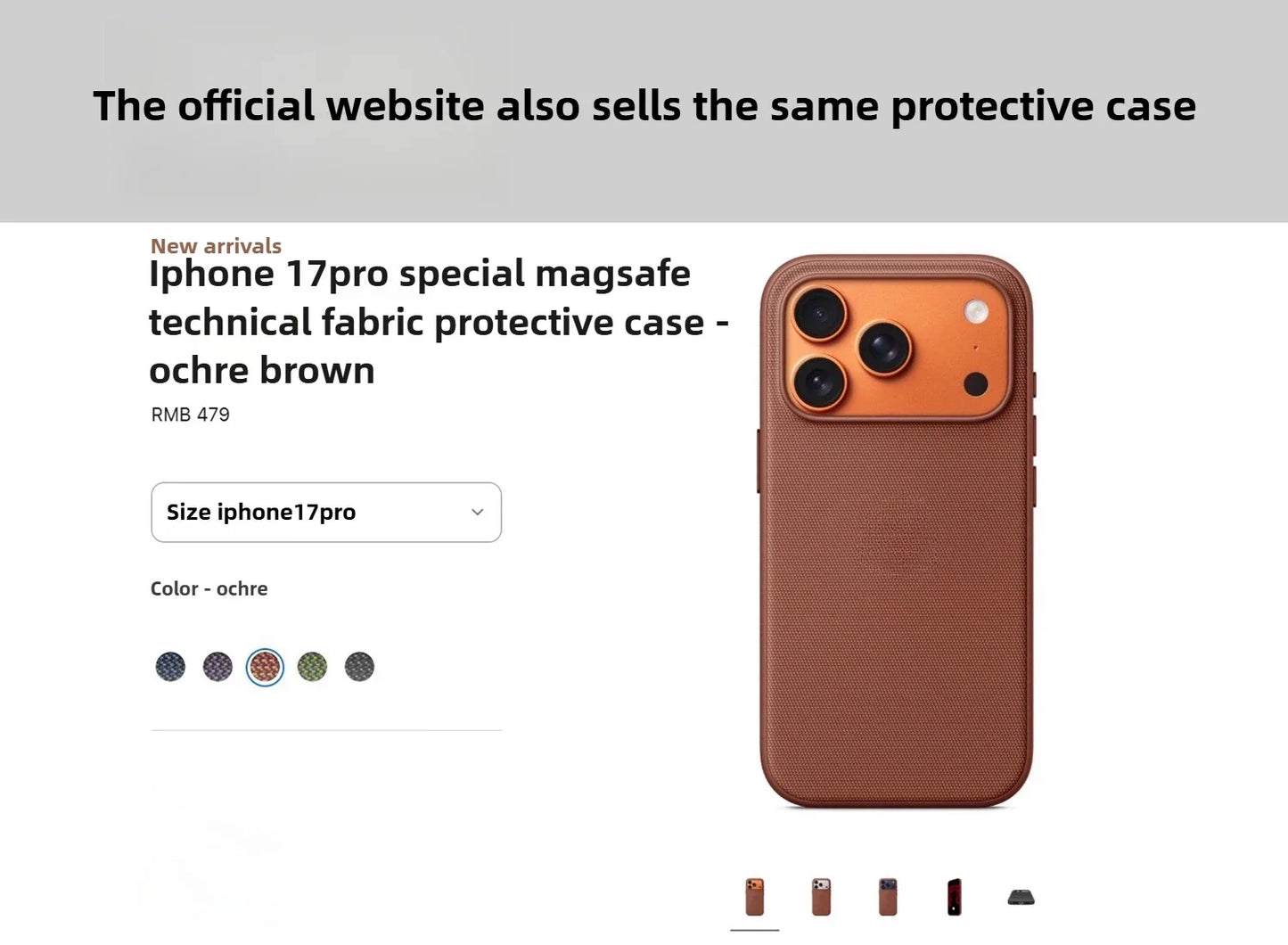 Official Techwoven Magnetic Case for iPhone 17Pro Max/17Pro -MagSafe Enabled, Wireless Charging & Full Protection Business Cover