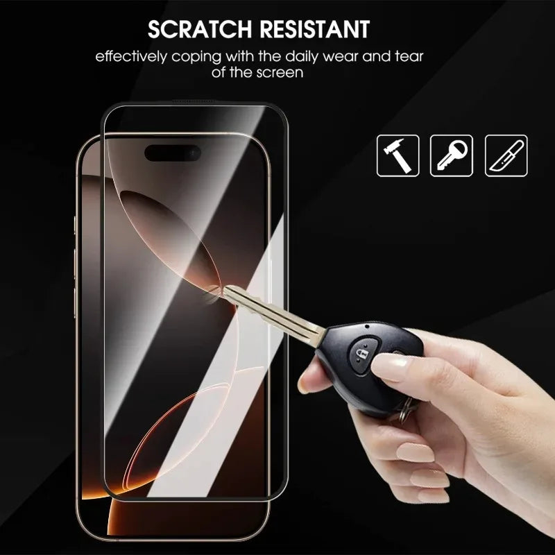 1/2/3Pack Dust Free Easy Installation Screen Protector for iPhone 17 Pro Max/17 Pro/17 Air HD Tempered Glass Anti-scratch Films